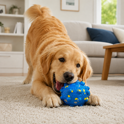 ETPU popcorn toy is durable and resistant to chewing