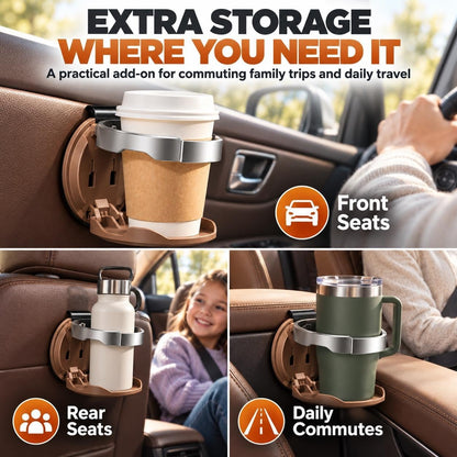 Limited-time 42% discount🎁Foldable Hook On Car Cup Holder Essentials Door Clip Window Storage Drink