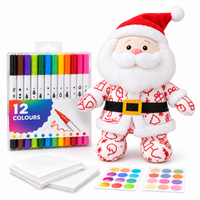 Red Santa Claus / with 12-color brush