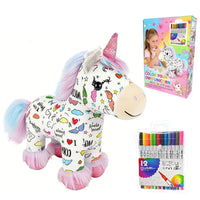 Unicorn Muppet / with 12-color brush
